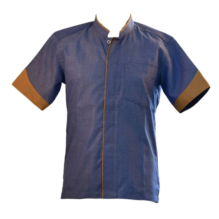 Pushkarini Boys Blue Shirt for Kindergarten