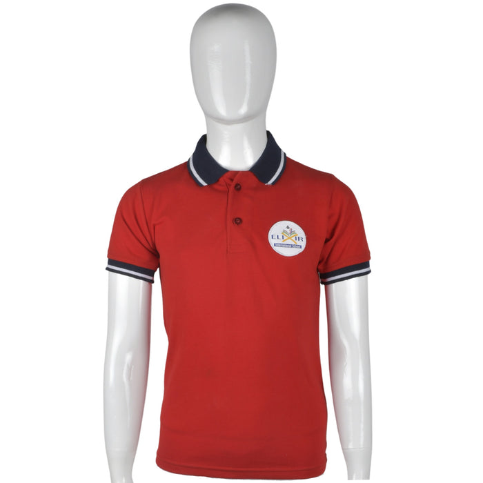 Elixir Red T-Shirt for Pre KG