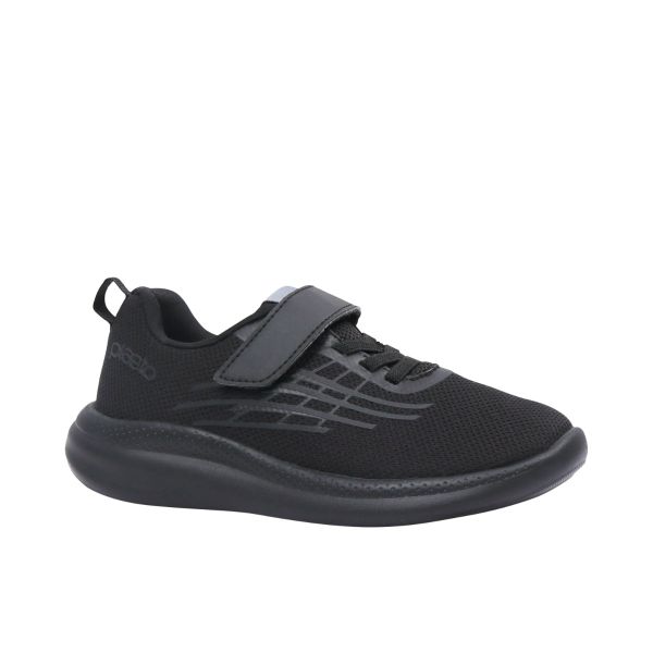 Nurture Black Plaeto Nova with Velcro Shoes (Premium Shoes)